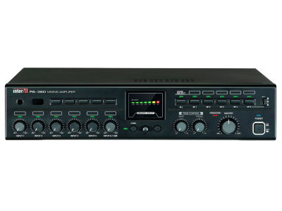 PA-480 Inter-M усилитель микшер трансляционный 480 Вт, 5 зон