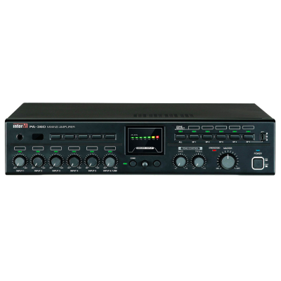 PA-480 Inter-M усилитель микшер трансляционный 480 Вт, 5 зон